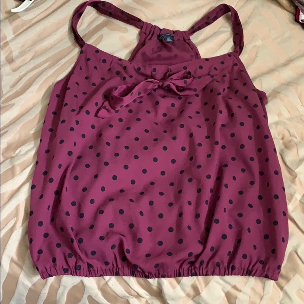 Polka dot tank